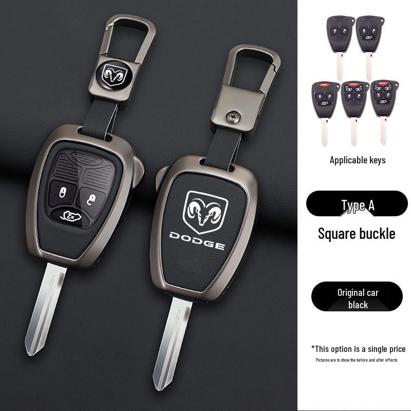 Крышка для прямого ключа Dodge - Металлическая оболочка Ku Bird, Винтажный пульт, Полный комплект с пряжкой для мужчин/женщин