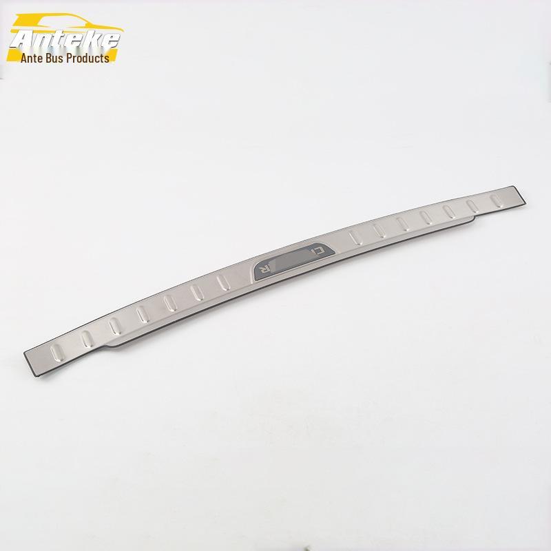 Covoz Rear Guard Plate Sequin & Tailgate Trunk Protection Pedal for 16 Models - Stainless Steel