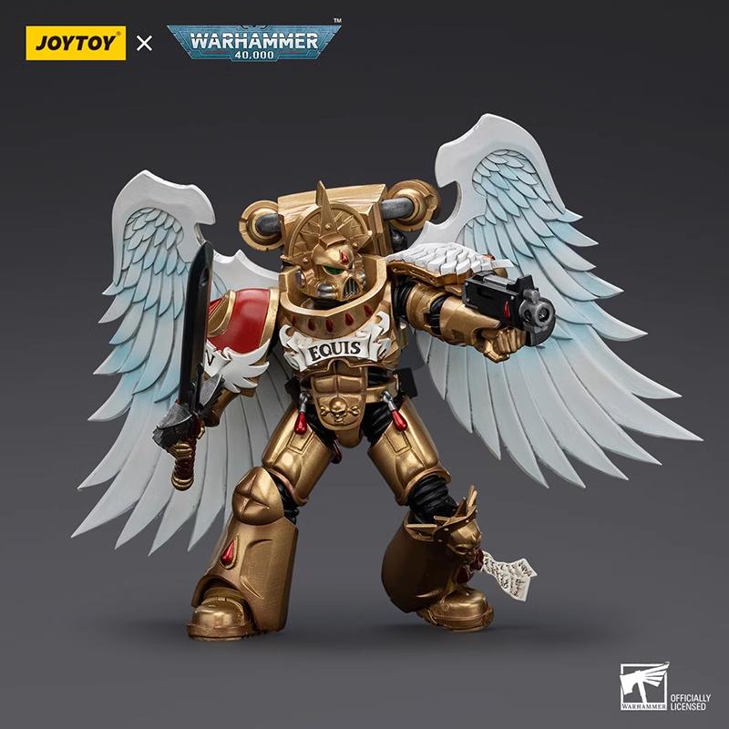 [В наличии]Joytoy Warhammer 40k 1/18 Фигурка Железные Руки Капитан в Терминаторской Броне Коллекция Аниме Модель Игрушка Подарки