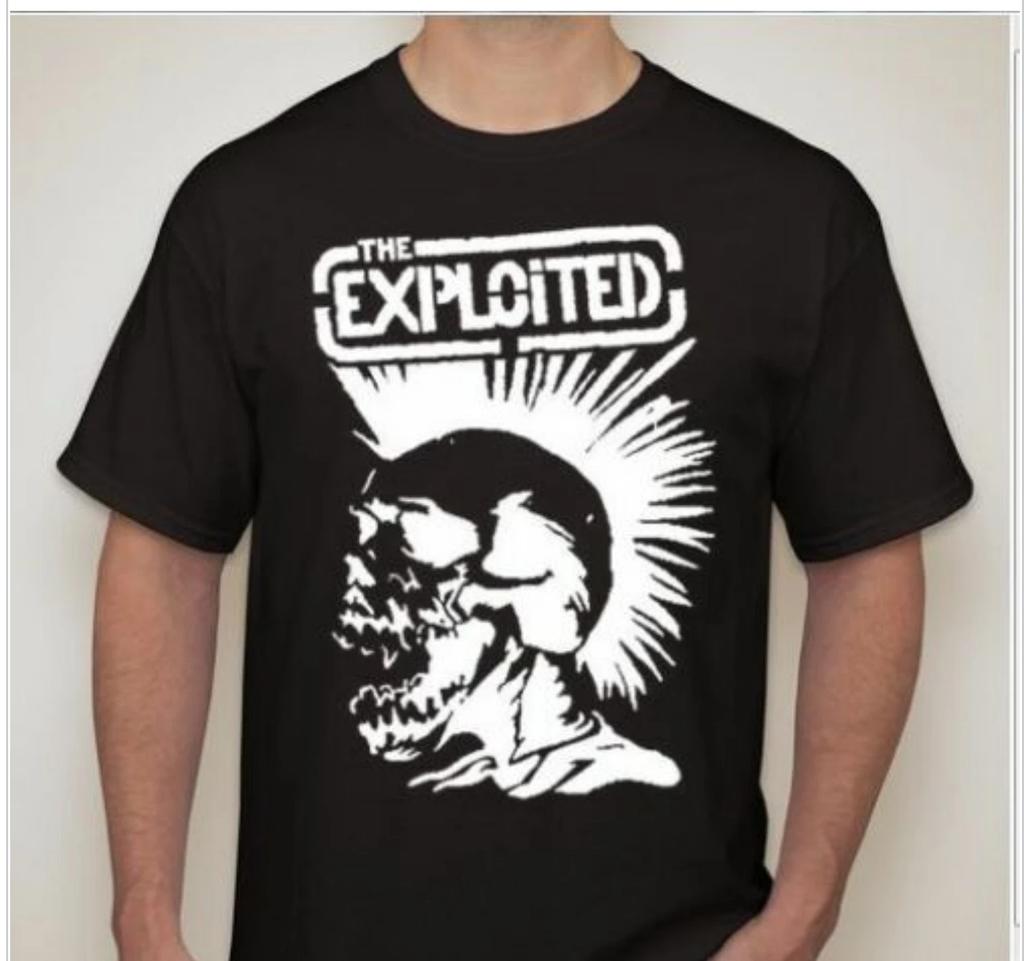 Футболка The Exploited группа Хардкор анархо Панк Рок Ска ирокез