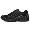 Gel-Preleus Fabric Synthetic Leather Mesh Retro Versatile Low-Top Casual Shoes Unisex Casual Shoes Black 1201A838-002