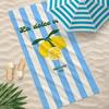 Summer Boho Style Lemons Dolce Towel Towel Soft Pool Gift For Travel Gym Shower Camping Quick Dry Sports Large Beach Towels