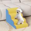 Pet Stairs for Small Dogs and Cats, Non-Slip Washable Steps with Removable Cover, Lightweight Pet Ladder for Bed Couch