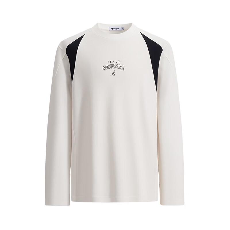 Navigare Men's Color-Block Crewneck Long-Sleeve Sweatshirt