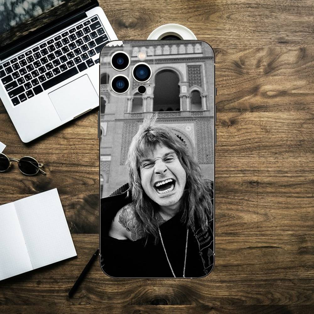 Чехол для телефона Band O-Ozzy O-Osbourne для iPhone 16,15,14,13,12,11,XS,XR,X,8,7,Pro,Max,Plus,mini Силиконовый Черный Чехол