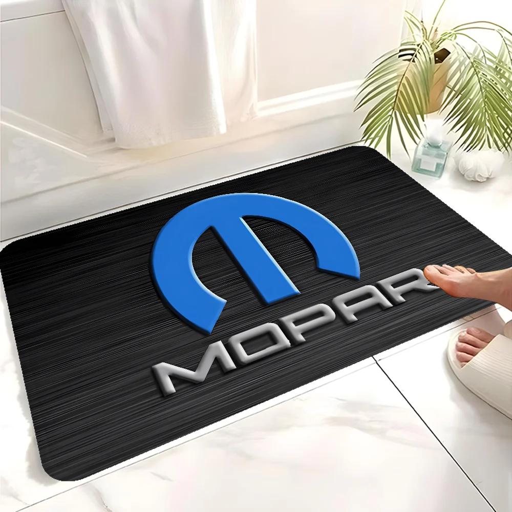 M-Mopar Entrance Door Mat Washable Non-Slip Living Room Sofa Chairs Area Mat Kitchen Alfombra