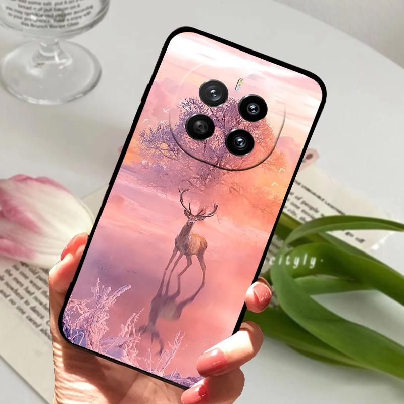 Чехол для Honor Magic7 5G Capa Magic 7 Ударопрочный Силиконовый Защитный Задняя крышка телефона Для Huawei Honor Magic7 Pro Бамперные оболочки