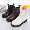 Kids Boots Girls Chelsea Boots Fashion Classic Children Boots Street Popular Ins Hot Autumn Winter 2024 Brand New Rubber Sole