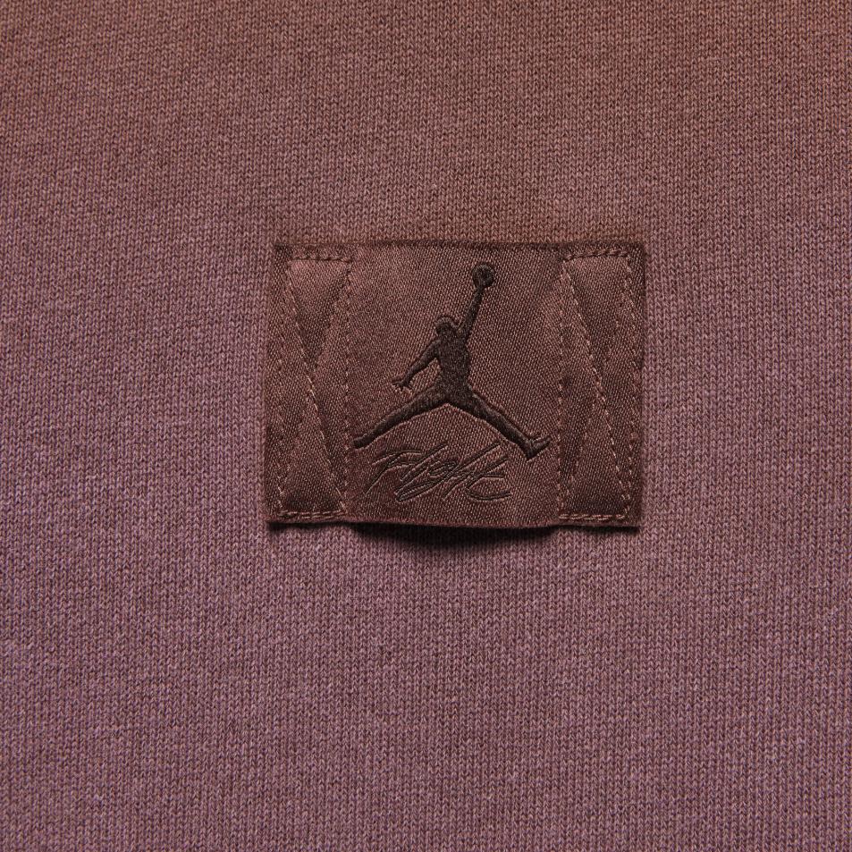Jordan Flight Fleece Sweatshirt Men's Pony Brown