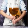 Очень большой 3000 мл 106 унций Гигантский бокал для вина и пивная кружка Комбо для вечеринок с виски Дней рождений Свадеб - Бокал для крепких напитков