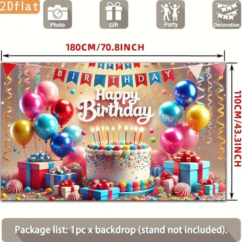 2D plane 1 piece suitable for party banners birthday wishes home decoration suitable for family holiday gatherings