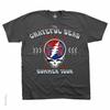 New GRATEFUL DEAD SUMMER TOUR East Coast 1987 Licensed CONCERT BAND T Shirt