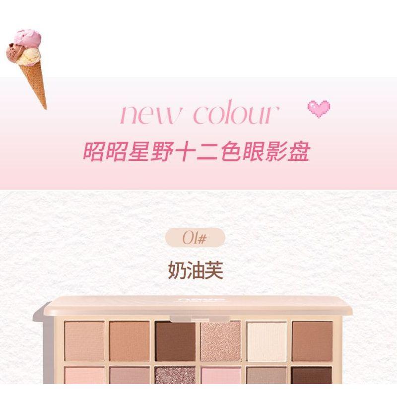 НОВИНКА - Палетка теней для век Akira Hoshino Twelve Color - 3 типа