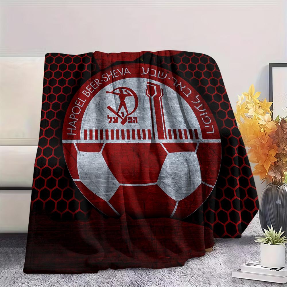 Bnei Brak Workers Football Club  Print Flannel Blanket, High quality Comfortable for All Seasons, Home Decor, Warmth and Comfort