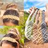 New Hand-Woven Cotton Bohemian Sports Headband - Casual Hair Accessory