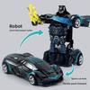Childrens Inertia Transforming Car Toy With Onebutton Morphing For Boys And Developmental Play