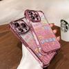 Разбогатей и разбогатей для Apple 16pro Гальванический чехол для мобильного телефона 15 Четырехугольная подушка безопасности 14 Национальный тренд 13 Противоударный 12/11 Женщины