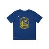 T-Shirt Kids Warriors Team Curry Basketball Jersey Solid Color Printed Sports Short Sleeve American Vintage Kids Tops Blue 3Z2B311F1-WARSC
