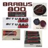 Передний капот Задний багажник Значок Наклейка Для Brabus w212 w204 G700 w463 w464 w221 w213 w206 GLC GLE w176 w177 GLS G800 smart
