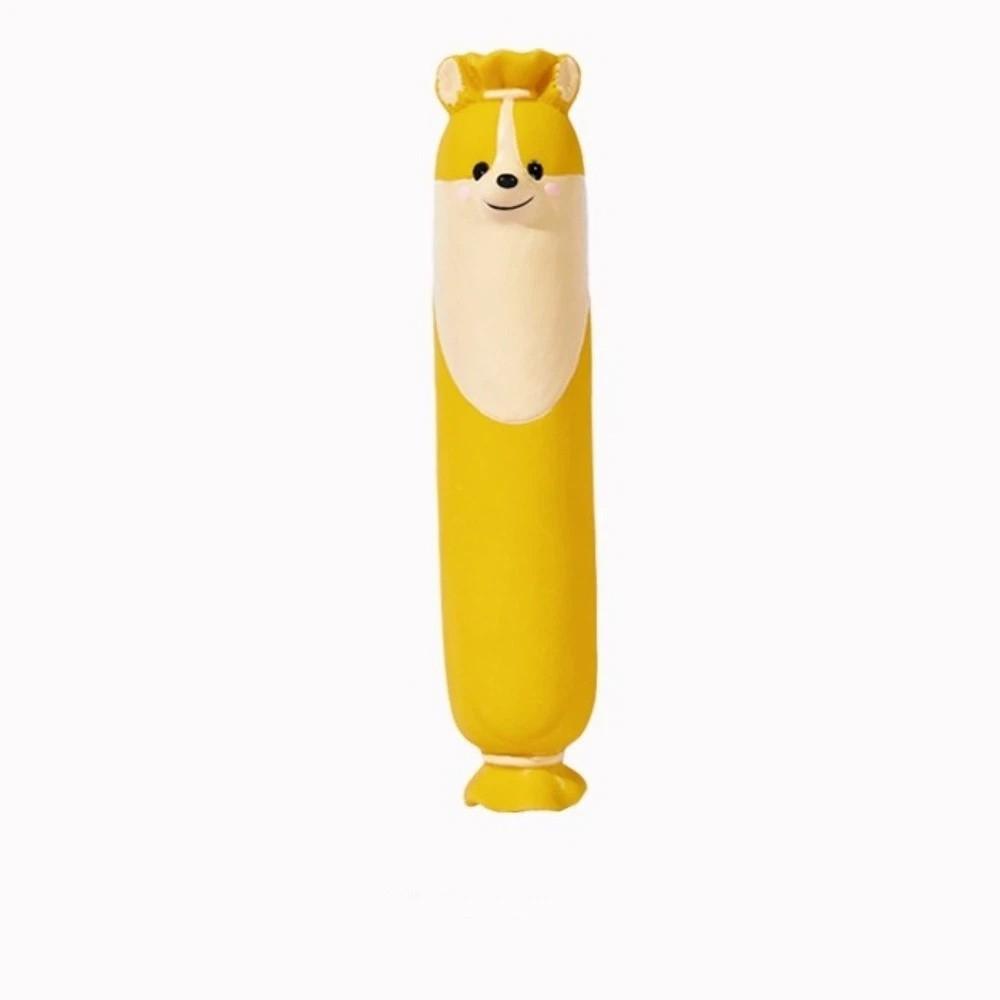 Latex Dog Chew Toy Squeaky Sound Bite-resistant Dog Grinding Teeth Stick Imitation Sausage Sound-Producing Toy Playing Time