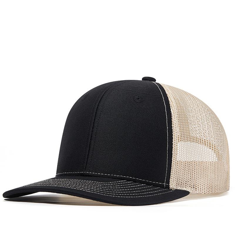 Бейсбольная кепка с вышитым логотипом, летняя, ломающаяся сетка, пустая, кепка для грузовика, мужская, женская, текстовая буква, шляпы richardson, индивидуальный логотип