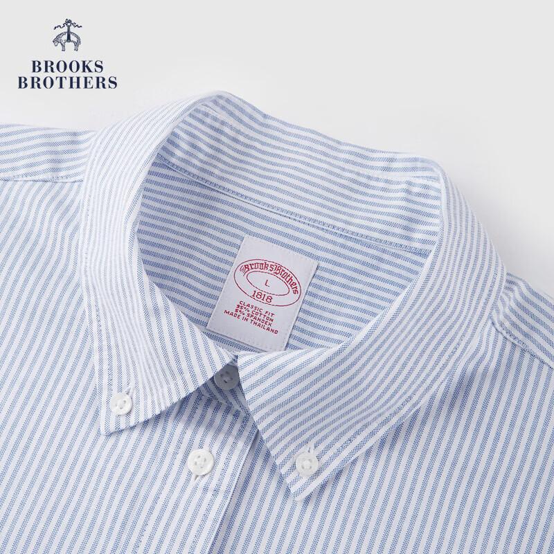 Женская оксфордская рубашка Brooks Brothers с вышитым логотипом
