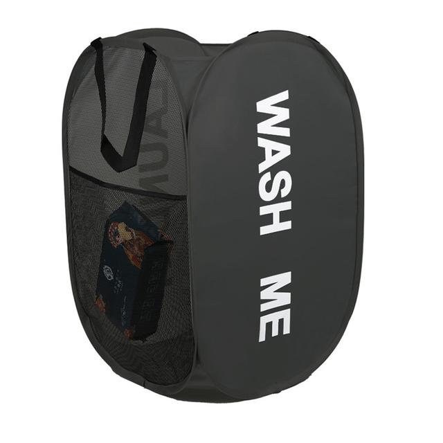 Складная корзина для сортировки грязного белья с принтом, ткань для стирки в ванной, сетчатая сумка для хранения, ведро с рамкой, органайзер для игрушек, сумка для хранения