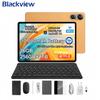 Blackview Планшет MEGA 12 5G 12,2 дюйма 120 Гц 12 ГБ ОЗУ 256 ГБ ПЗУ Android 16 Комплект (с клавиатурой, QWERTY)
