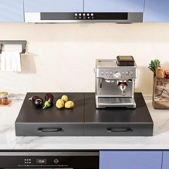 Gas Stove Cover Board with Handle Waterproof Heat-Resistant Easy To Clean Electric Stove Burner Cover Protector