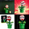 Super Mario Carnivorous Plant Building Kit With Plastic Bricks For Creative Kids Play