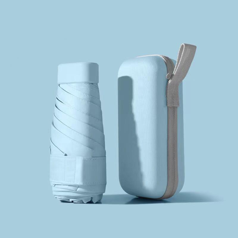 1 шт. Популярный многоцветный складной портативный мини-карманный зонт, пятискладной зонт, зонт двойного назначения для дождя и солнца, высококачественный зонт