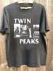 Базовая футболка Twin Peaks Угольный Цвет Ретро Коллекция Для Фанатов S-5XL K4863 Унисекс Футболка