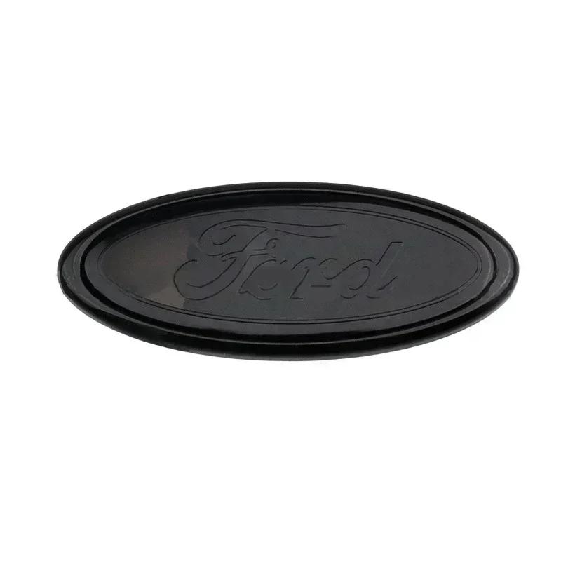 New 2026 Car Sticker 11.5X4.5cm Car Logo for Ford Fiesta Ranger Mondeo Fusion Escape Kuga Edge Focus Mustang Rear Trunk Emblem S