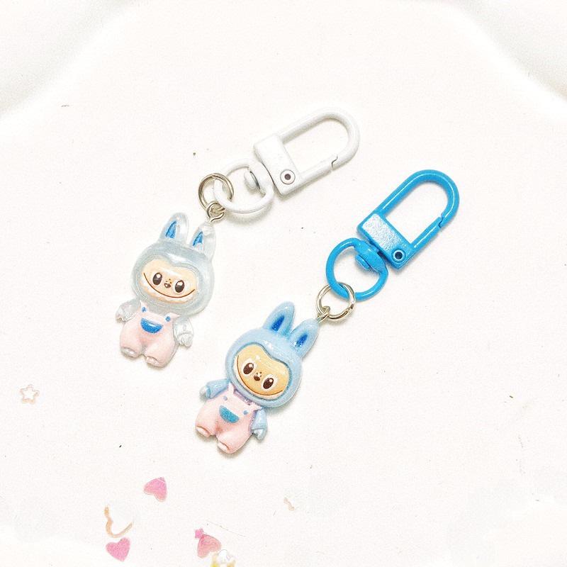Оригинальный брелок-подвеска в виде куклы-эльфа из мультфильма Лабубу - милый подарочный брелок-подвеска