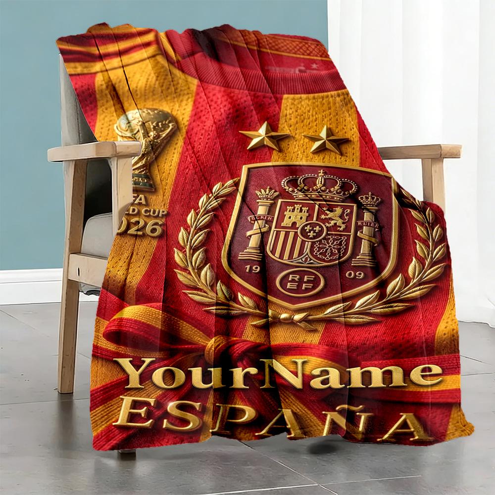 Galatasaray Personalized Name Blanket Cozy Personalized Blanket Soft Warm Cozy Versatile For Livingroom Seaside Couch Sofa Allseason Use