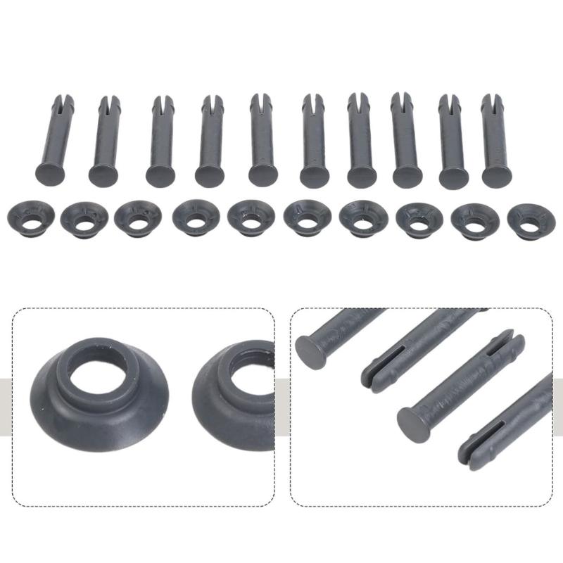10 Set P61796 Pool Maintenance Kit Plastic Replacement Fasteners Pools Pin Gasket Set for Enhanced Stability Durability