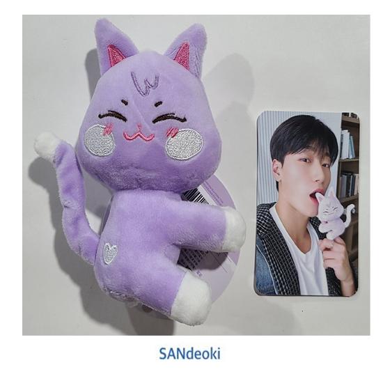 ATEEZ Держатель для фотокарточки Aniteez Plush Doll