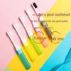 Компактная складная дорожная зубная щетка с мягкой щетиной — размер для взрослых, маленькая головка, многоцветная, портативная