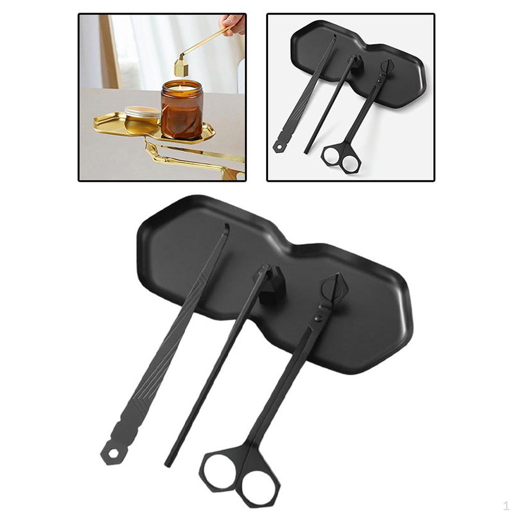 4 In 1 Candle Tool Kit Accessory Set Wick Trimmer for Birthday