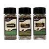 Ricano Thyme 15g, Rosemary 25g, Basil Leaves 15g Combo (Pack of 3) | Dried Herbs | Natural Seasoning | Glass Bottle Pack | Freshness Sealed