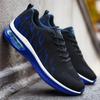 Yrzl Men'S Athletic Sneakers Black Mesh Breathable Comfortable Walking Shoes Non Slip Lightweight Gym Training Casual Shoes