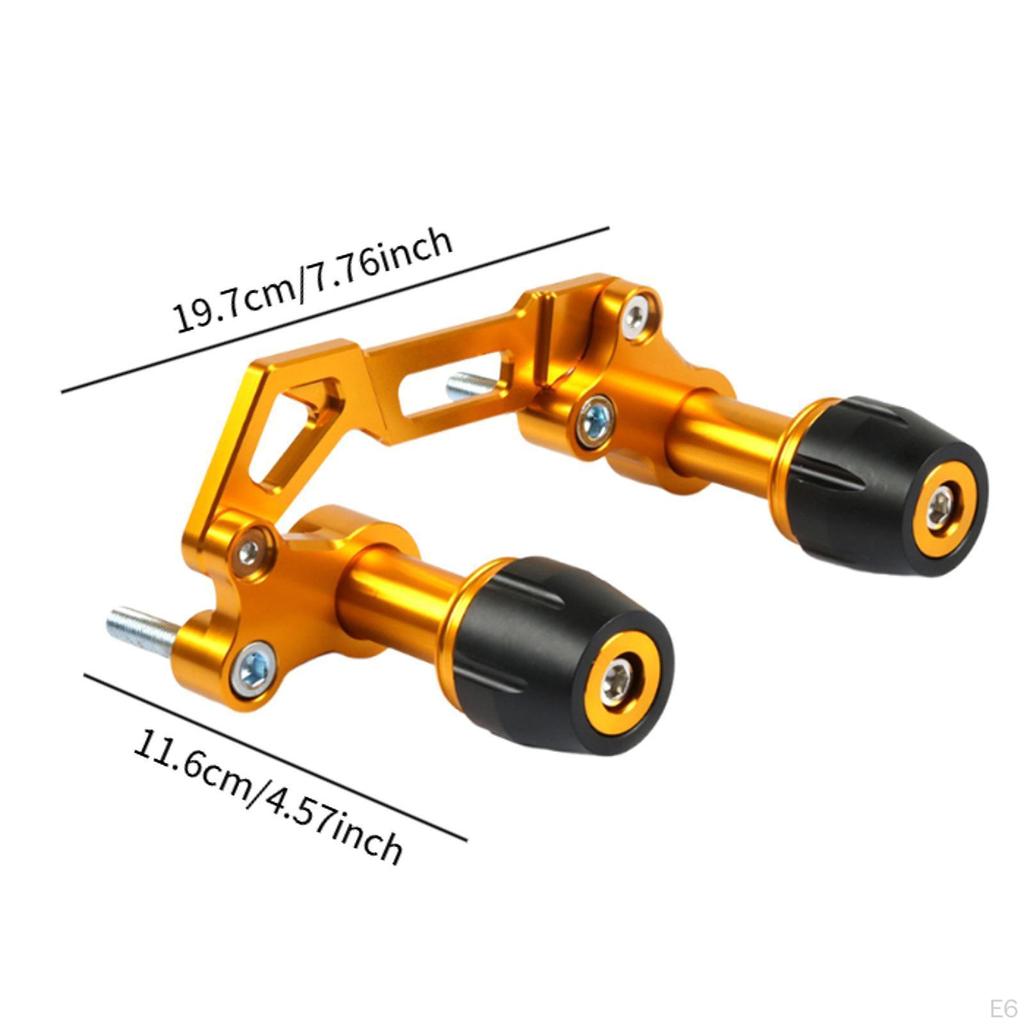 Motorcycle Anti Fall Slider Protector Accessories Replacement Easy To Install Portable Professional