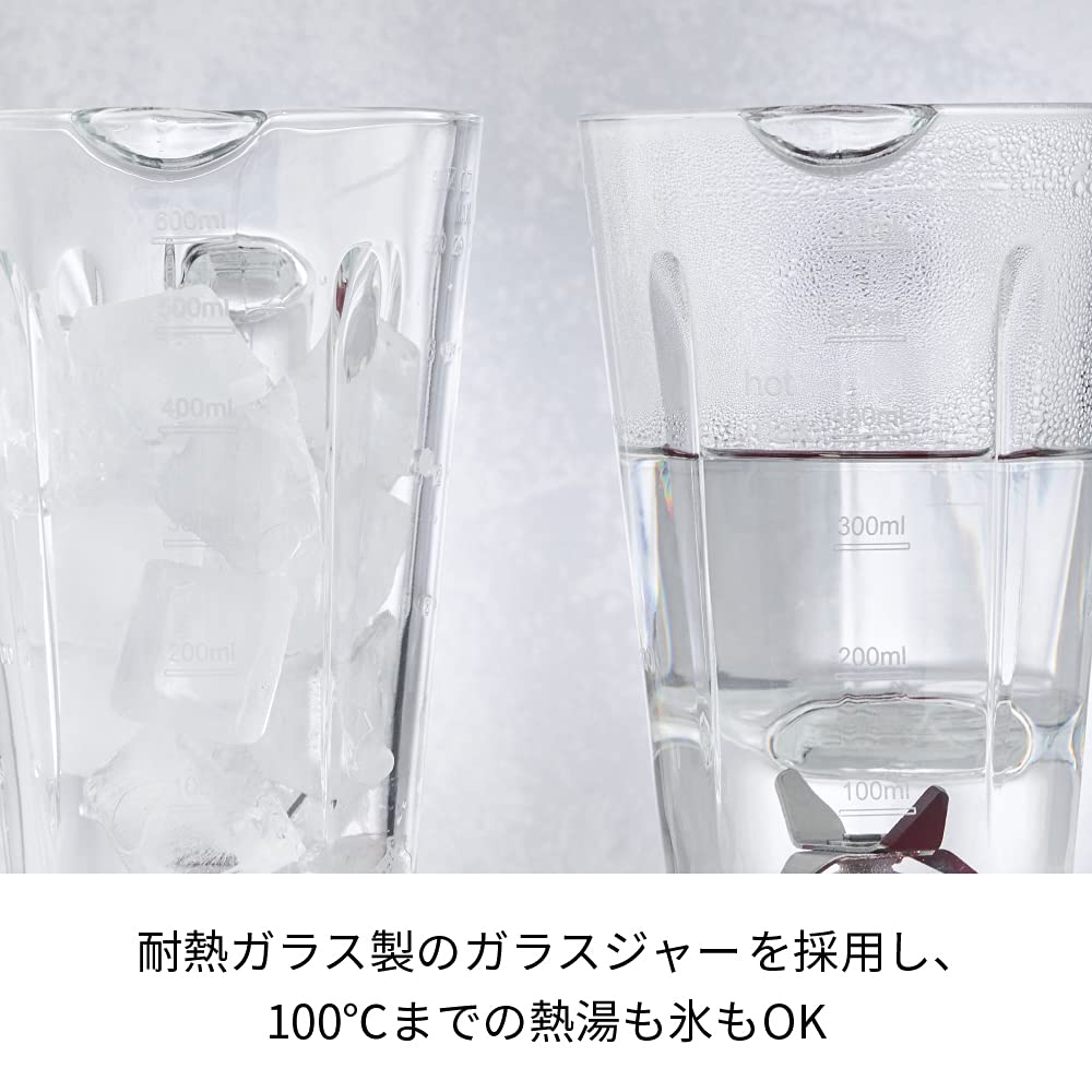 Recolte Glass Blender Rico Moomin RGB-1 (MPK) Pink