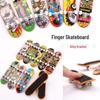 Children's Mini Creative Alloy Finger Skateboard Toy