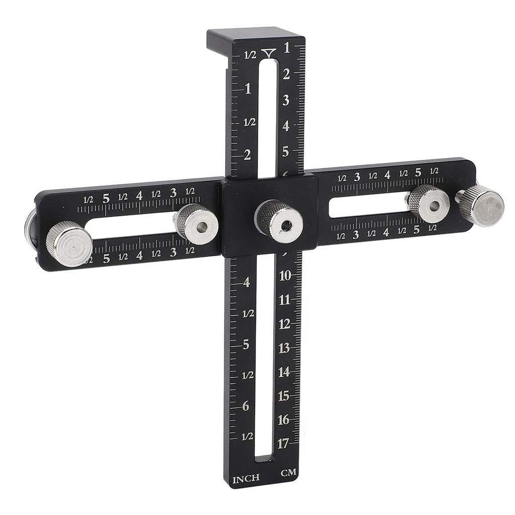 Инструмент для шаблона ручки шкафа, направляющая для сверления отверстий в алюминиевом сплаве, шаблон для деревообработки