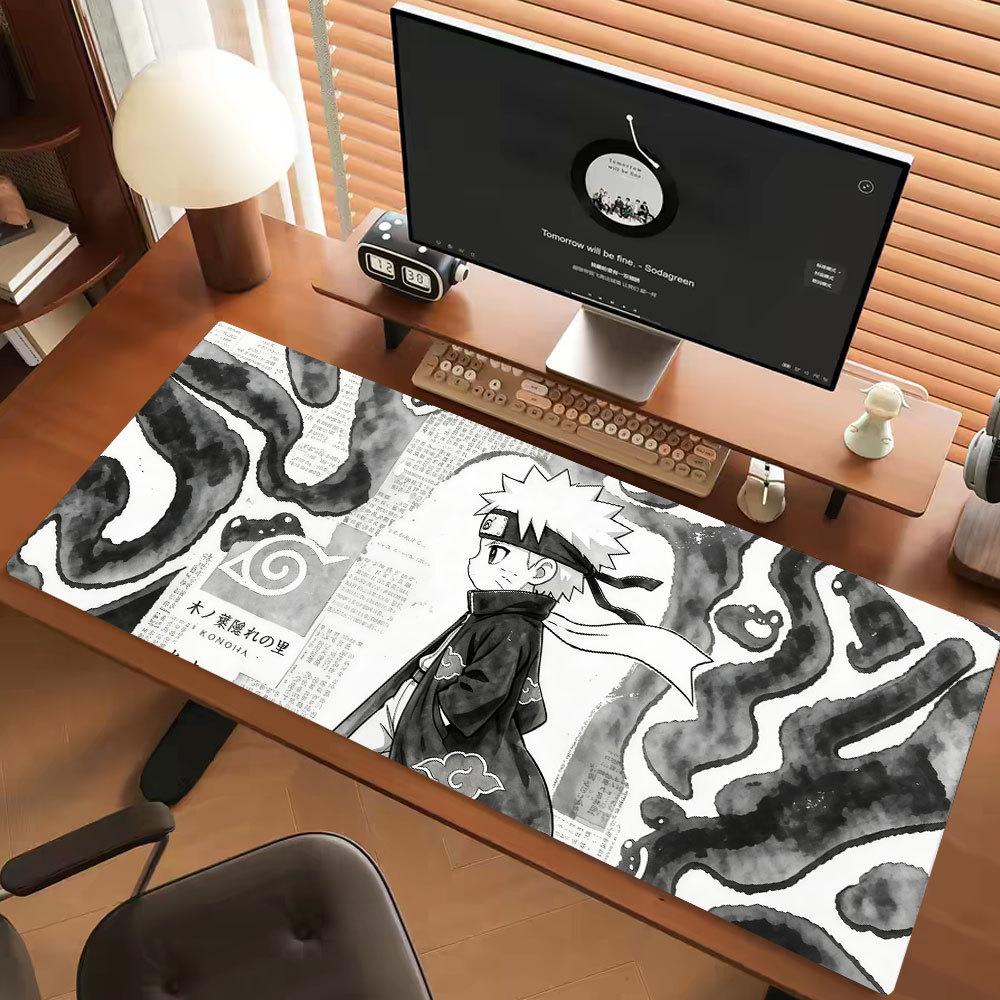 Naruto Mouse Pad Anti Selip Desk Mat Large Mousepad Komputer Long Mouse Pad