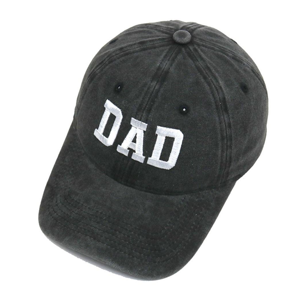 Visors DAD MOM Embroidery Baseball Caps Adjustable Sunscreen Hats Distressed Faded Cap