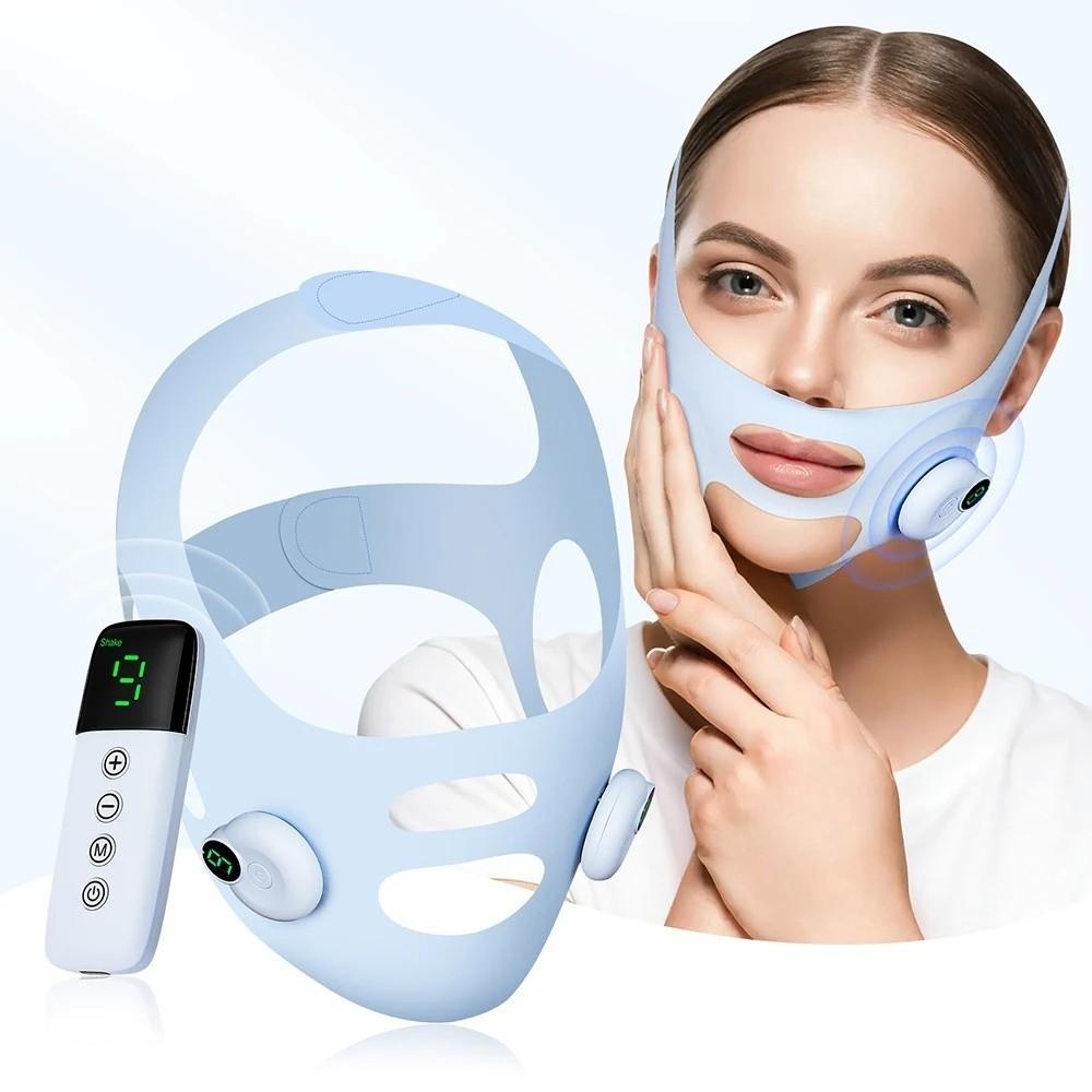Electric EMS Facial Lifting Machine Intelligent Chin Cheek Slimming Strap Women