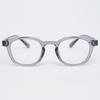 Aloeyewear AL5308 1010 Rilsan Clear Stadium Square Transparent Gray Glasses Frame