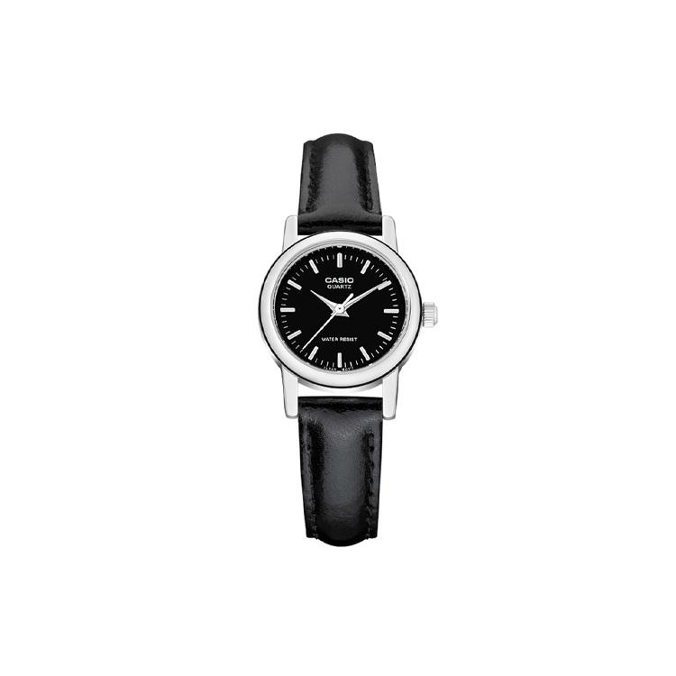 Casio Женские стандартные часы черного цвета серии LTP-1095E-1A LTP-1095E-1A
